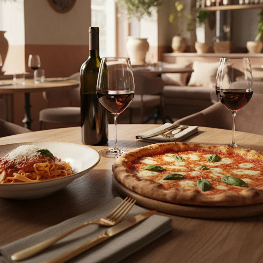 Massas, Pizzas e Risotos